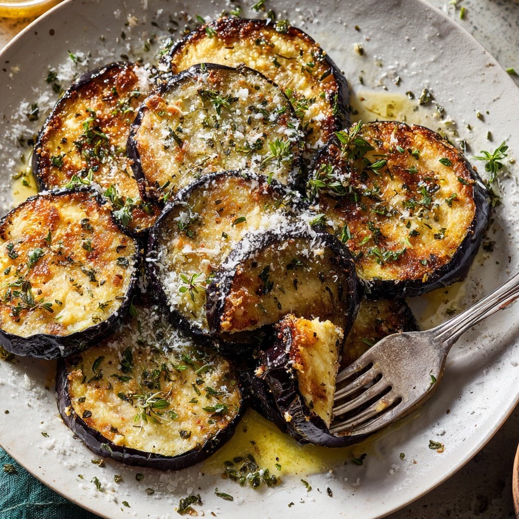 Auberginen aus der Pfanne mediterran