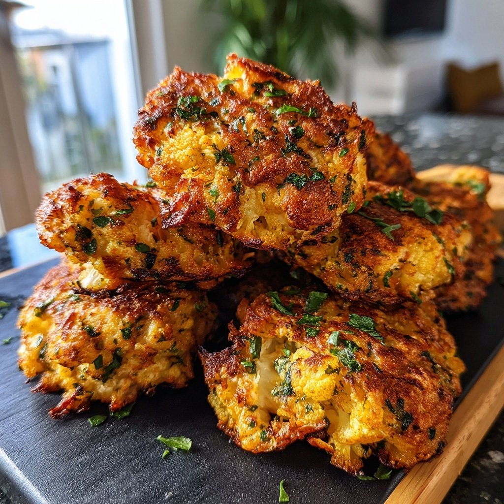 Blumenkohl Bratlinge