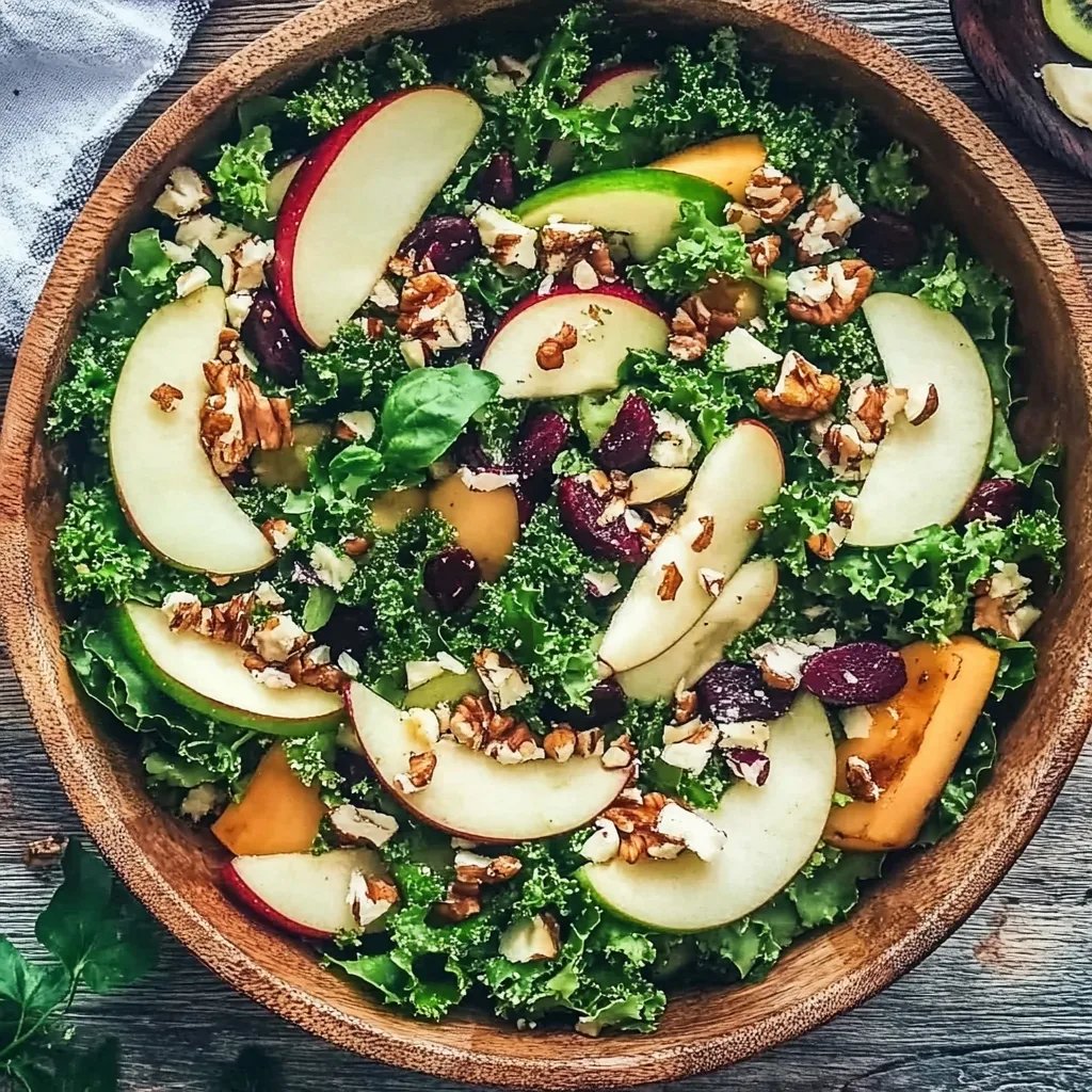 Apfel-Grünkohl-Salat