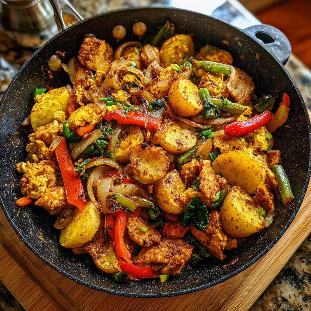 Abendessen aus der Pfanne