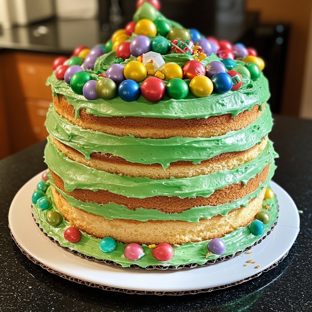 Weihnachtsbaum Kuchen