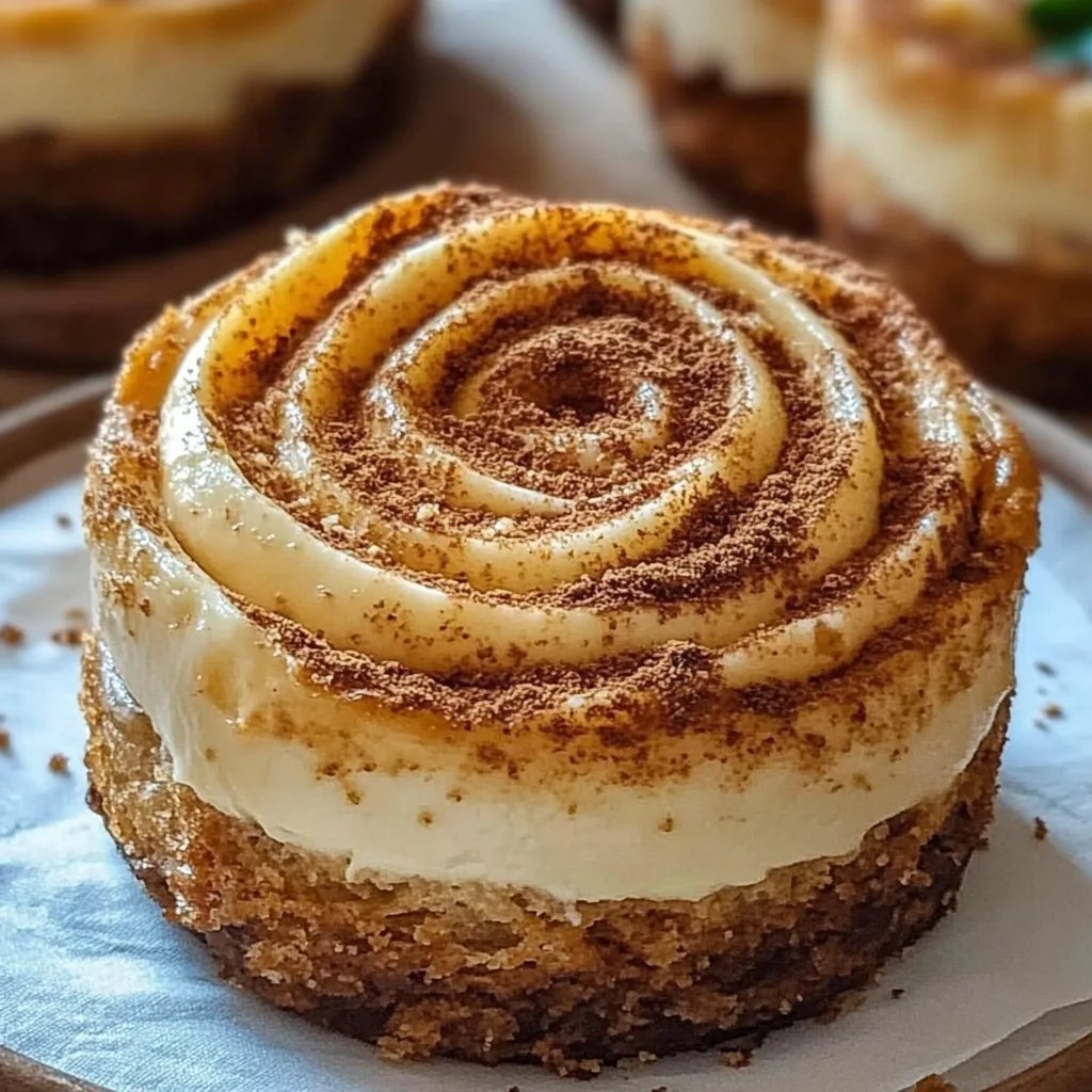 Mini-Zimtschnecken-Käsekuchen