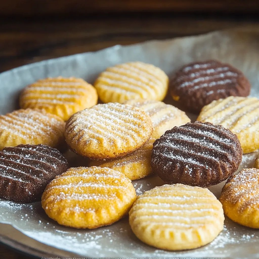Plätzchen mit Puddingpulver