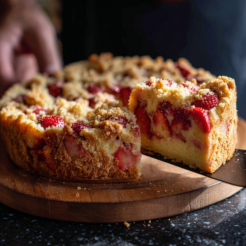 Erdbeer Kuchen Mit Streuseln