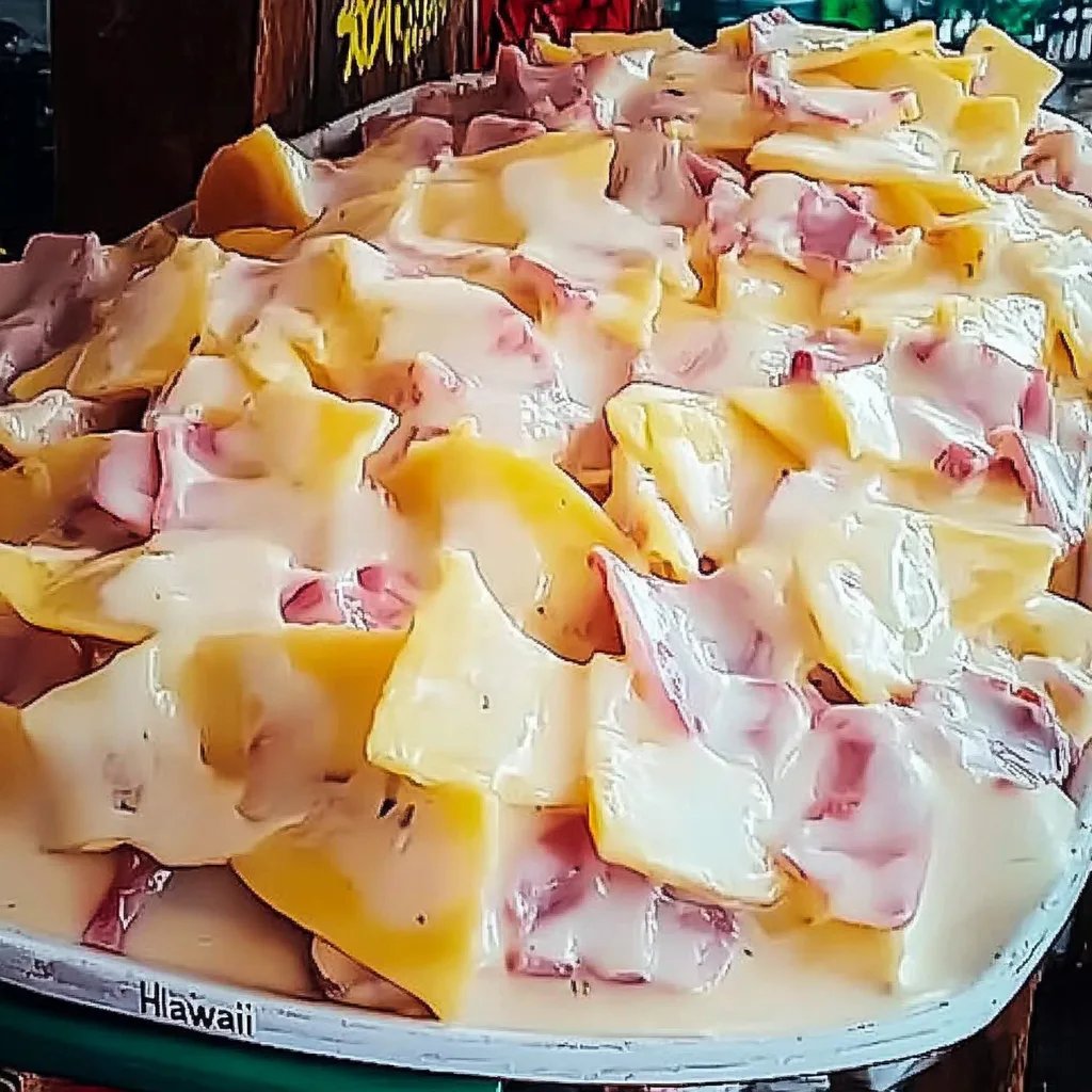 Nudelauflauf “Hawaii”