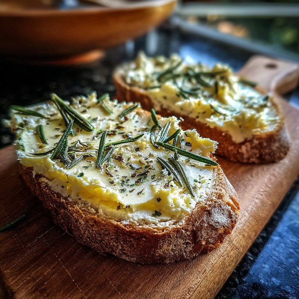 Kräuterbutter Mit Rosmarin Nadeln