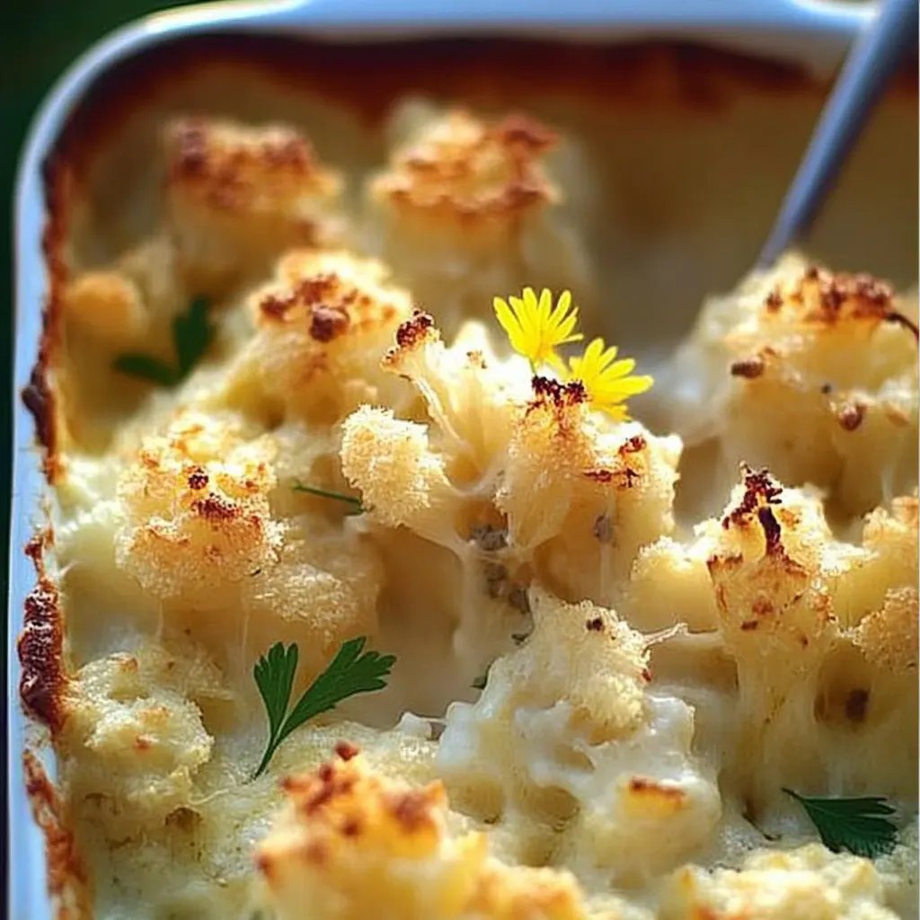 Blumenkohl-Auflauf mit Kartoffeln