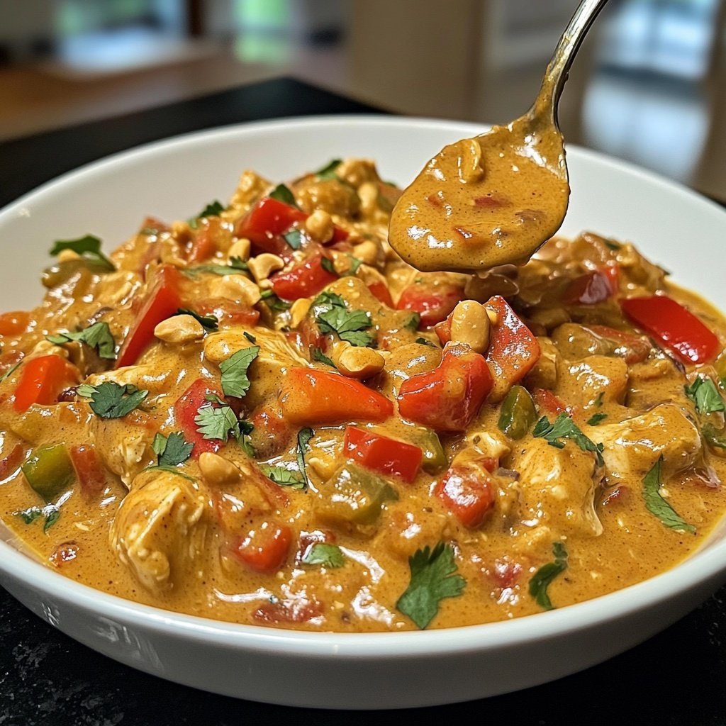 Thai Erdnuss-Curry