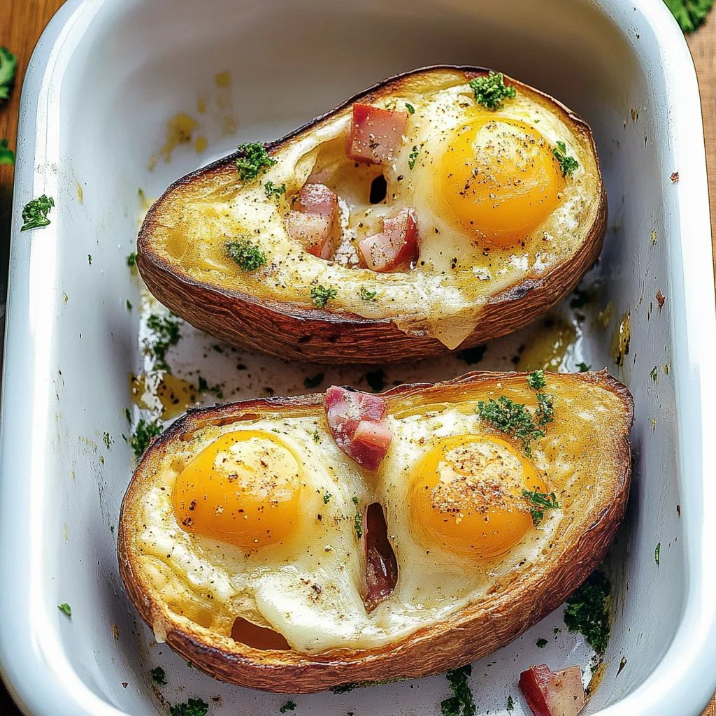 Zweimal gebackene Frühstückskartoffeln