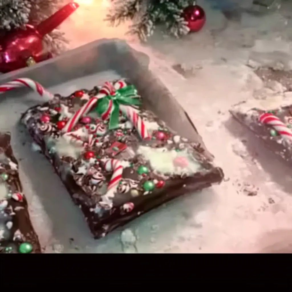 Joghurt-Weihnachts-Schokoriegel